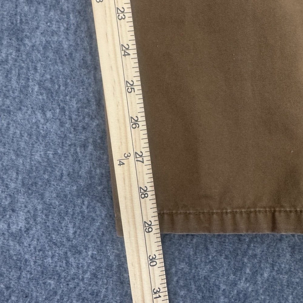 Red Herring Chino Pants Stretch Straight Brown Mens 36x30 Casual - Picture 7 of 10